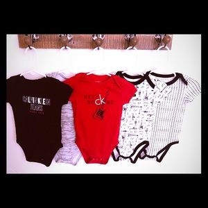 Calvin Klein 6-9 mo Onesies